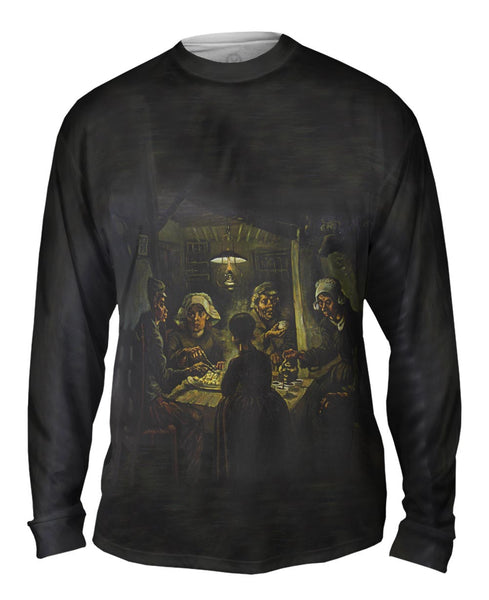 Van Gogh - "Potato Eaters" (1885) Mens Long Sleeve