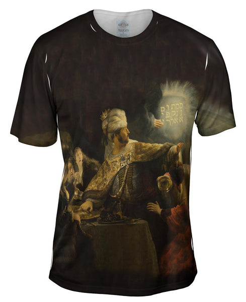 Rembrandt - "Belshazzar_#_s Feast" (1635) Mens T-Shirt