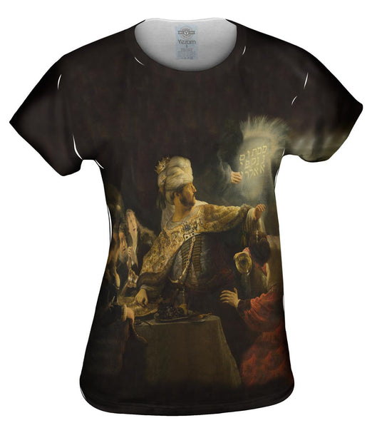 Rembrandt - "Belshazzar_#_s Feast" (1635)&nbsp;Womens Top