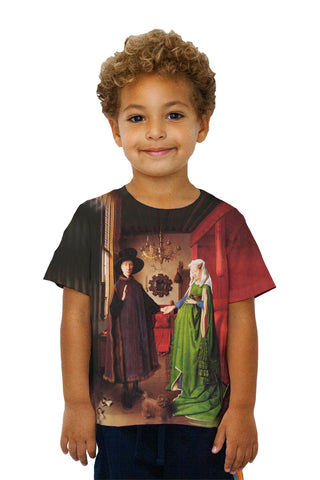 Kids Van Eyke - "Giovanni Arnolfini And His Wife" (1434)