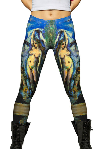 Paul Cezanne - "The Temptation of St. Anthony"&nbsp;Womens Leggings