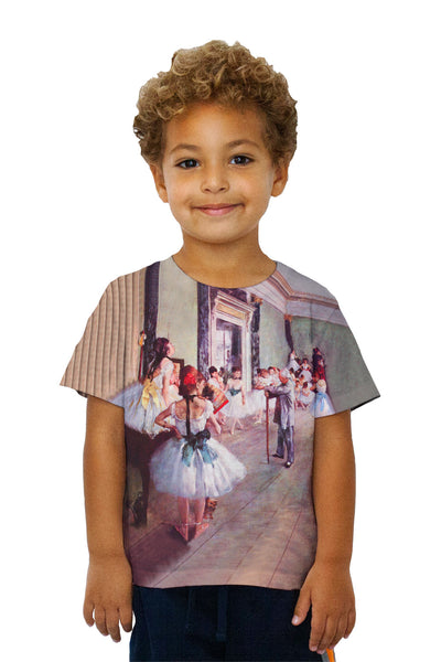 Kids Edgar Degas - "Die Tanzklasse" (1875) Kids T-Shirt
