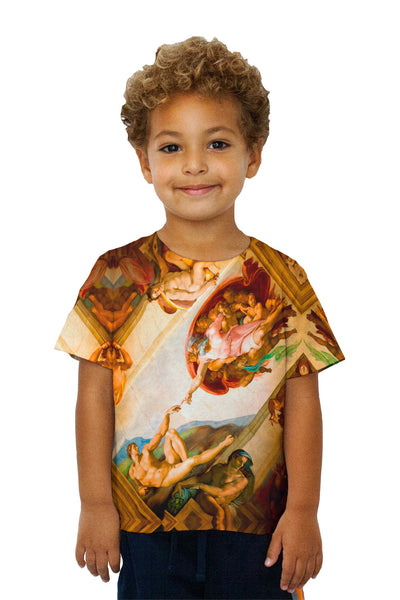 Kids Michelangelo - "Creation of Adam" 001&nbsp;Kids T-Shirt