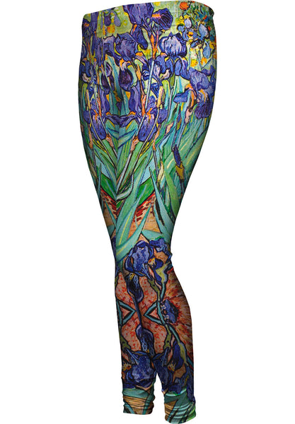 Vincent Van Gogh - Irises (1889) Womens Leggings
