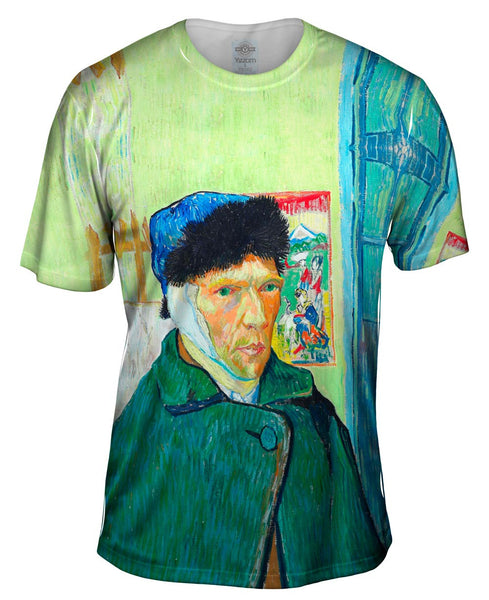 Vincent Van Gogh - "Self-portrait with bandaged ear" (1889) Mens T-Shirt