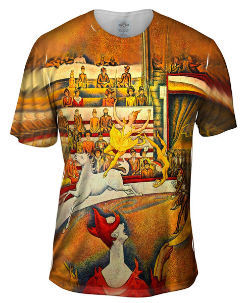 Georges Seurat  - The Circus Musee d Orsay Parisr (1891) Mens T-Shirt