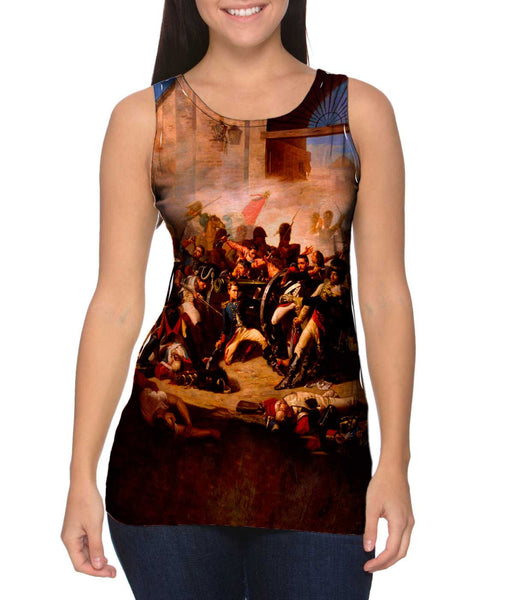 Manuel Castellano - Muerte de Daoiz y defensa del parque de artillería por el pueblo de Madrid el 2 de mayo de 1808 (1862)&nbsp;Womens Tank Top