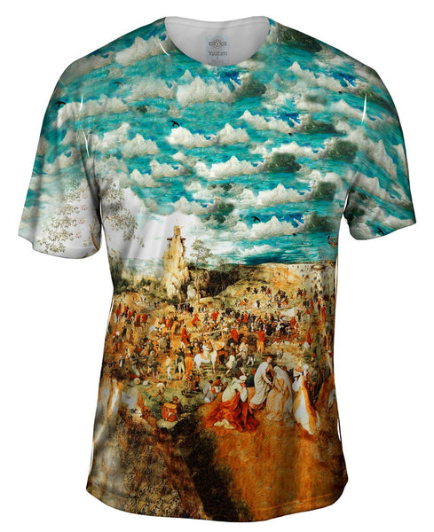 Bruegel - "Procession To Calvary" (1564) Mens T-Shirt