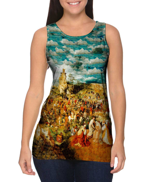 Bruegel - "Procession To Calvary" (1564)&nbsp;Womens Tank Top