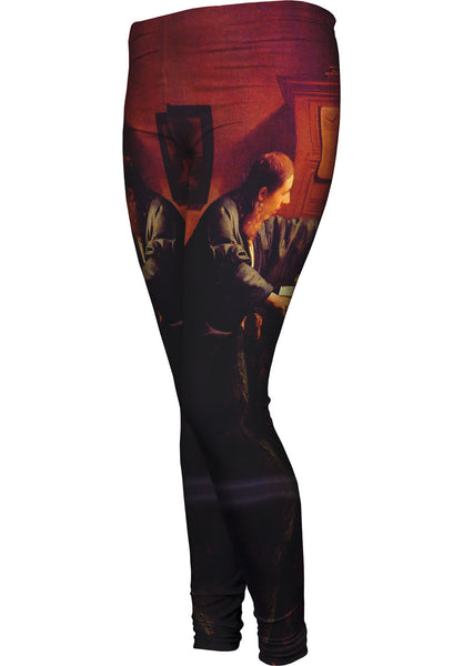Vermeer - "The Astronomer" (1668) - Louvre, Paris&nbsp;Womens Leggings