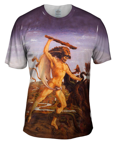Antonio del Pollaiolo - "Ercole e lIdra e Ercole e Anteo" (1431) Mens T-Shirt