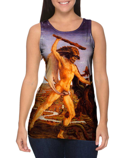 Antonio del Pollaiolo - "Ercole e lIdra e Ercole e Anteo" (1431) Womens Tank Top