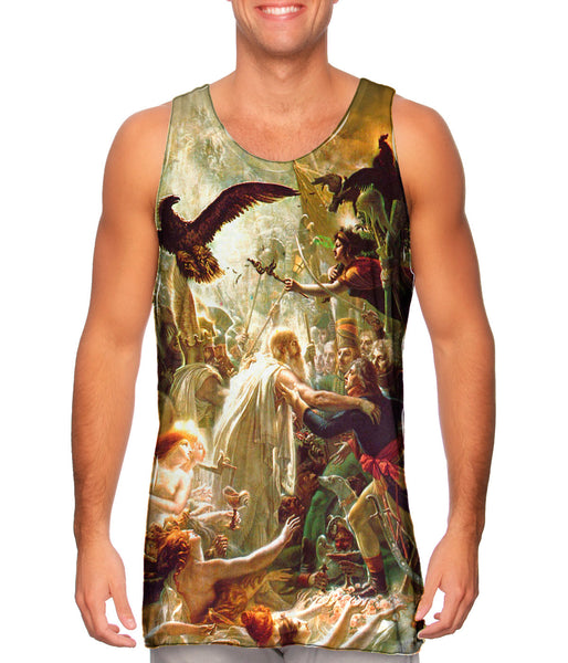 Anne-Louis Girodet de Roussy-Trioson - "Apotheosis of French Soldiers Fallen In The Liberation War" Mens Tank Top