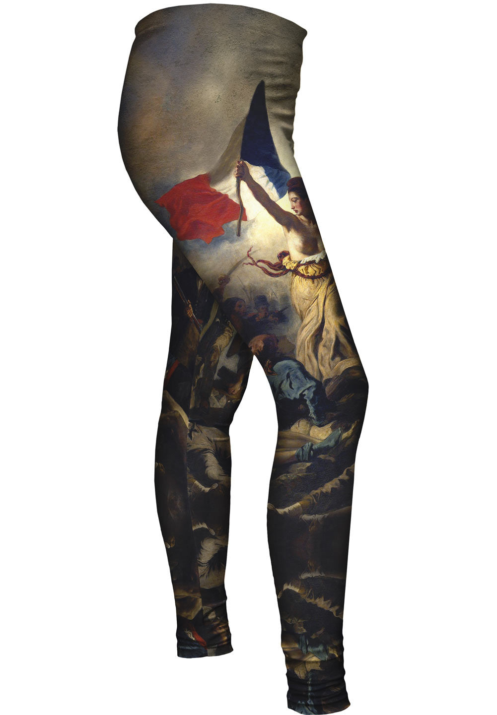 Eugene Delacroix - La Liberte guidant le peuple (Liberty Leading the  People) Womens Leggings