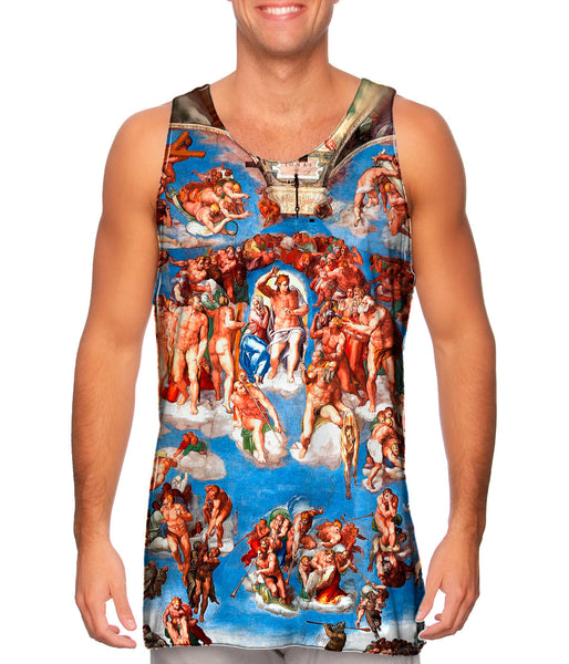 Michelangelo - "Universal Judgement" (1541-Cappella Sistina-Roma)&nbsp;Mens Tank Top
