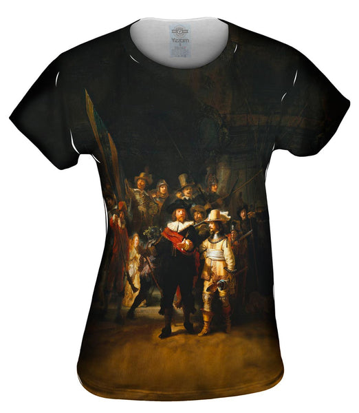 Rembrandt - "De Nachtwacht (Nightwatch)" (1642) Womens Top