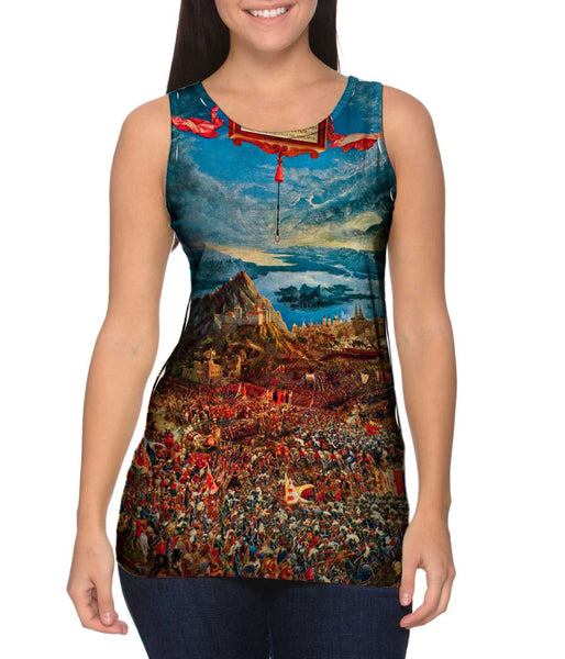 Altdorfer - "Die Alexanderschlacht-The Battle of Alexander the Great" (1529) Womens Tank Top