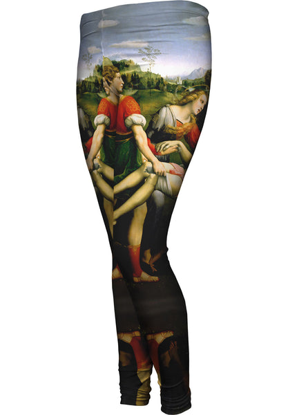 Raffaello Deposizione - "Olio Su Tavola" (1507)&nbsp;Womens Leggings