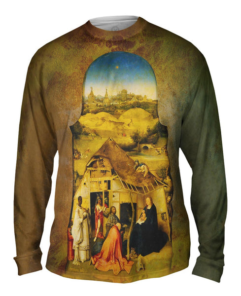 Hieronymus Bosch - "The Adoration of the Magi" (1510) Mens Long Sleeve
