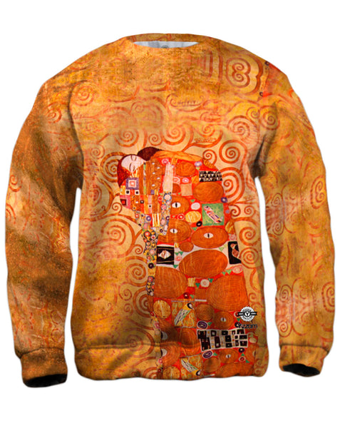 Klimt - "Fulfilment" (1905) Mens Sweatshirt