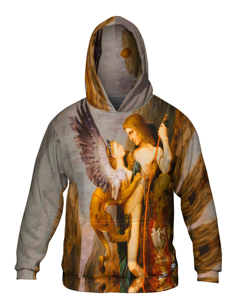 Gustave Moreau - "Oedipus and the Sphinx" (1864)&nbsp;Mens Hoodie Sweater
