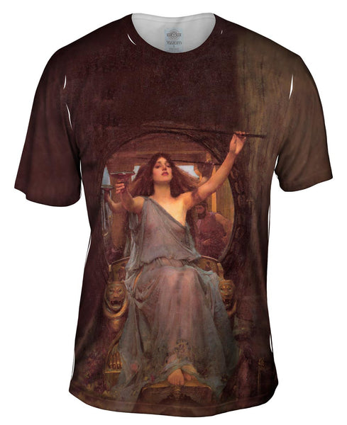 John William Waterhouse - "Circe Offering the Cup to Ulysses" Mens T-Shirt