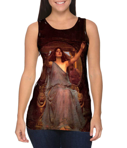 John William Waterhouse - "Circe Offering the Cup to Ulysses" Womens Tank Top