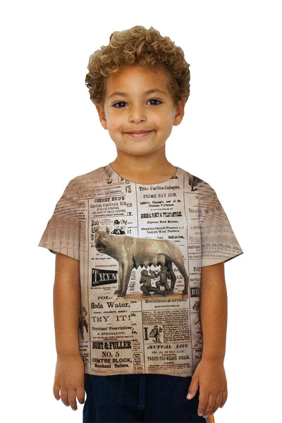 Kids The Capitoline Wolf&nbsp;Kids T-Shirt