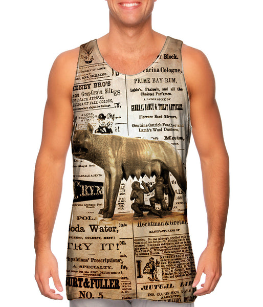 The Capitoline Wolf&nbsp;Mens Tank Top