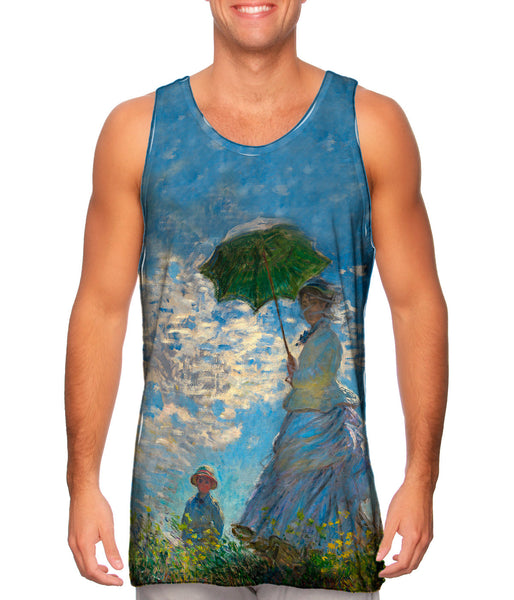 Monet -"Woman with a Parasol" (1875)&nbsp;Mens Tank Top