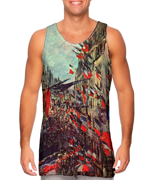 Monet -"Rue Saint-Denis" (1878)&nbsp;Mens Tank Top