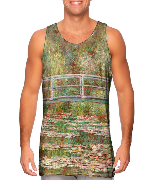 Monet -"Bridge Over Water Lilies" (1899)&nbsp;Mens Tank Top