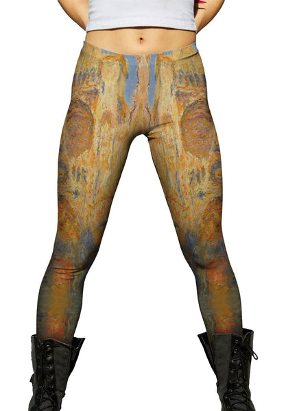 Monet -"Rouen Cathedral Sunset" (1893)&nbsp;Womens Leggings