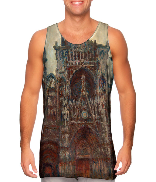 Monet -"Roun Cathedral Evening" (1894)&nbsp;Mens Tank Top