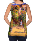 Monet -"Garden at Vetheuil" (1880)