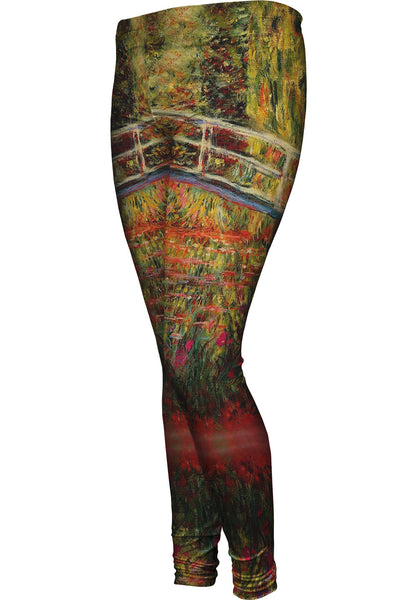 Monet -"Water Lily Pond" (1900) Womens Leggings