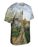 Monet -"Trees in Bloom" (1872)