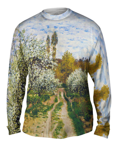 Monet -"Trees in Bloom" (1872)