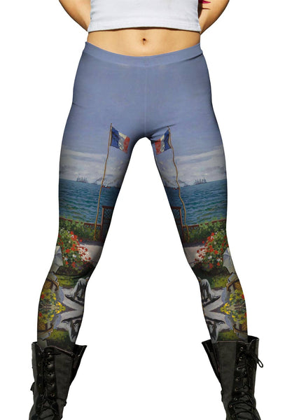 Monet -"Jardin a Sainte-Adresse" (1867)&nbsp;Womens Leggings