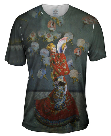 Monet -"Madame in Japanese Costume" (1875)