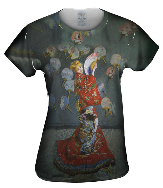 Monet -"Madame in Japanese Costume" (1875) Womens Top