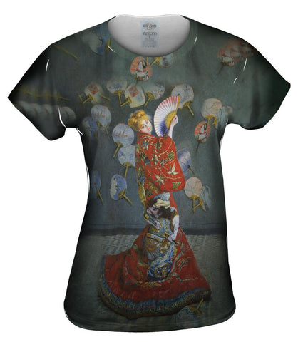 Monet -"Madame in Japanese Costume" (1875)