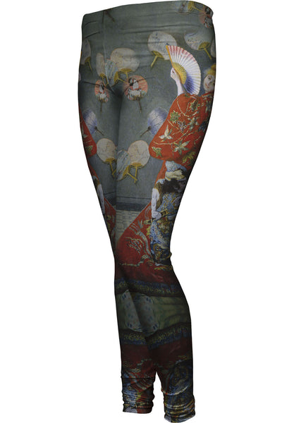 Monet -"Madame in Japanese Costume" (1875) Womens Leggings