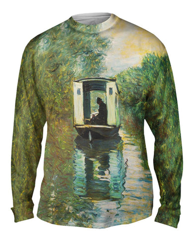 Monet -"Le Bateau Atelier" (1876)