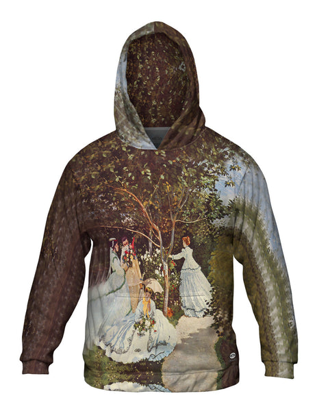Monet -"Women in the Garden" (1886)&nbsp;Mens Hoodie Sweater
