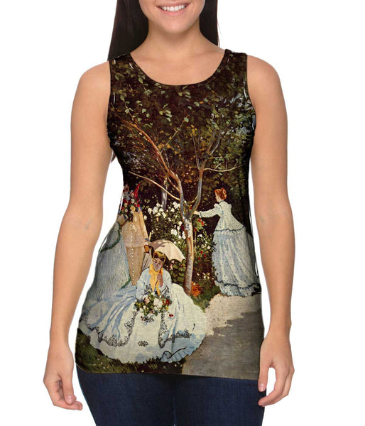 Monet -"Women in the Garden" (1886)&nbsp;Womens Tank Top