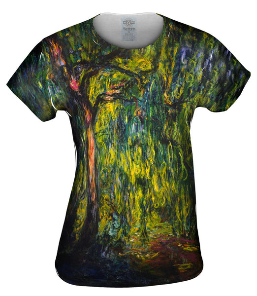 Monet -"Weeping Willow" (1918) Womens Top