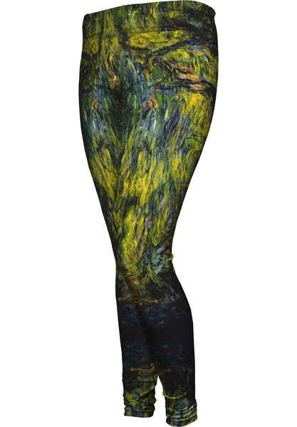 Monet -"Weeping Willow" (1918)&nbsp;Womens Leggings