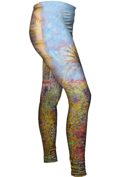 Monet -"Villas at Bordighera" (1884)&nbsp;Womens Leggings