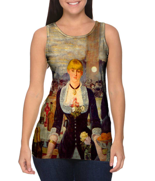 Edouard Manet -"Le Bar de Folies-Bergere" (1866)&nbsp;Womens Tank Top